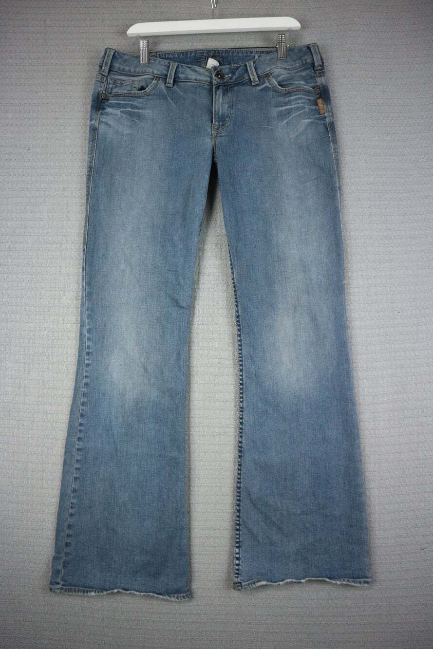 Silver Jeans Co Lex Boot Cut Womens Medium Wash 34x33 Low RIse